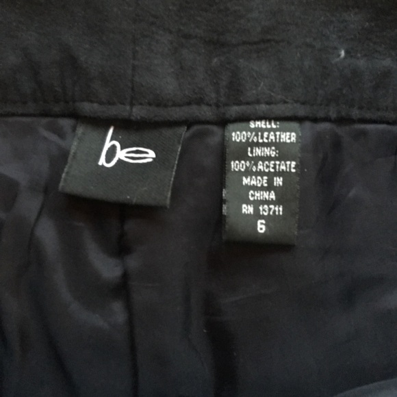 GORGEOUS Navy Blue Suede Pants - like new! - Picture 4 of 4